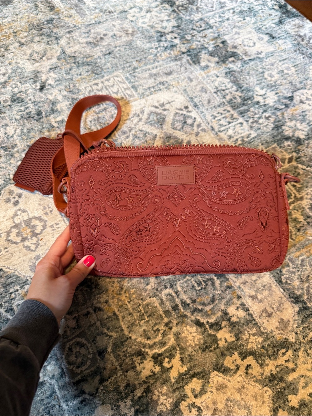 Nora Shoulder Bag - Sweet Tea Paisley 
LIMITED EDITION SOLD OUT